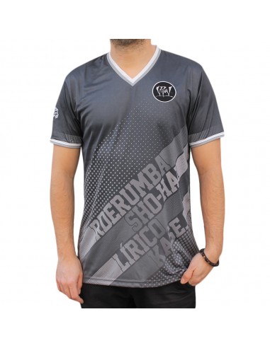 Camiseta Soccer VIOLADORES DEL VERSO GENIOS99 VDV unisex, de polyester en color negro