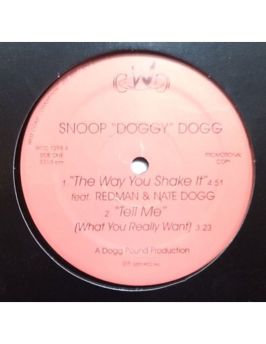SNOOP DOGG "THE WAY YOU SHAKE IT/BALLIN'" MX