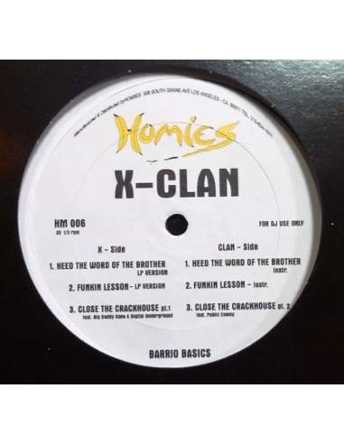 X-CLAN "HEED THE WORLD OF BROTHER" MX