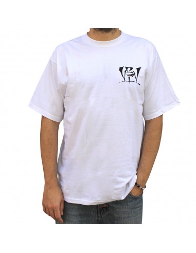 Camiseta VIOLADORES DEL VERSO GENIOS99 unisex, de algodón en color blanco